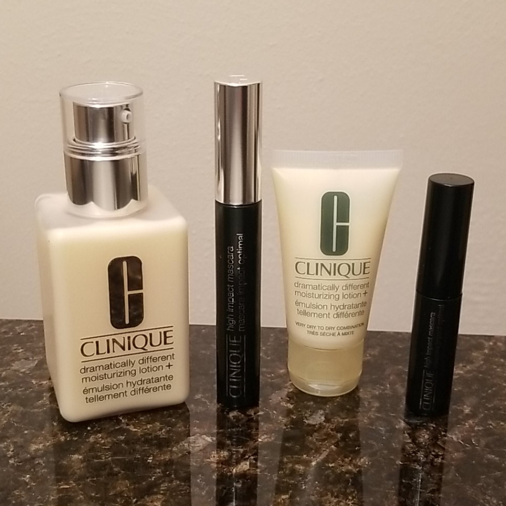 Clinique dramatically different lotion bundle